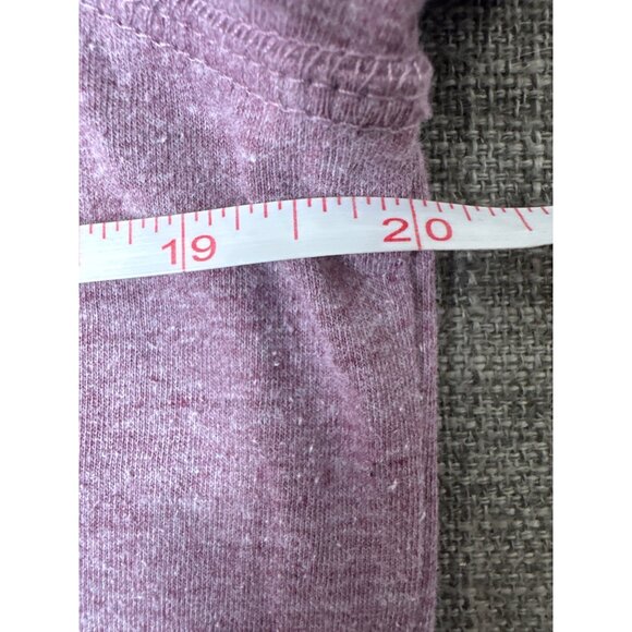 Maurices Womens Graphic Shirt L Coffee First Things Later Heathered Purple - Picture 6 of 7